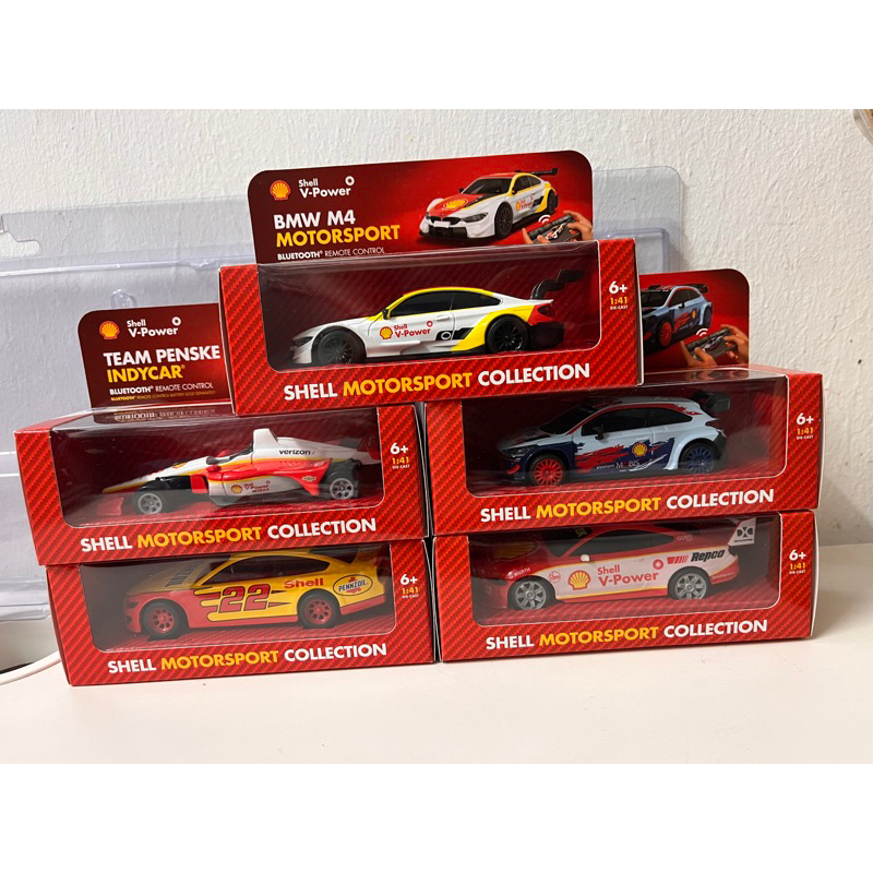 Shell BMW MOTORSPORT 6 Cars Collection Bluetooth remote control