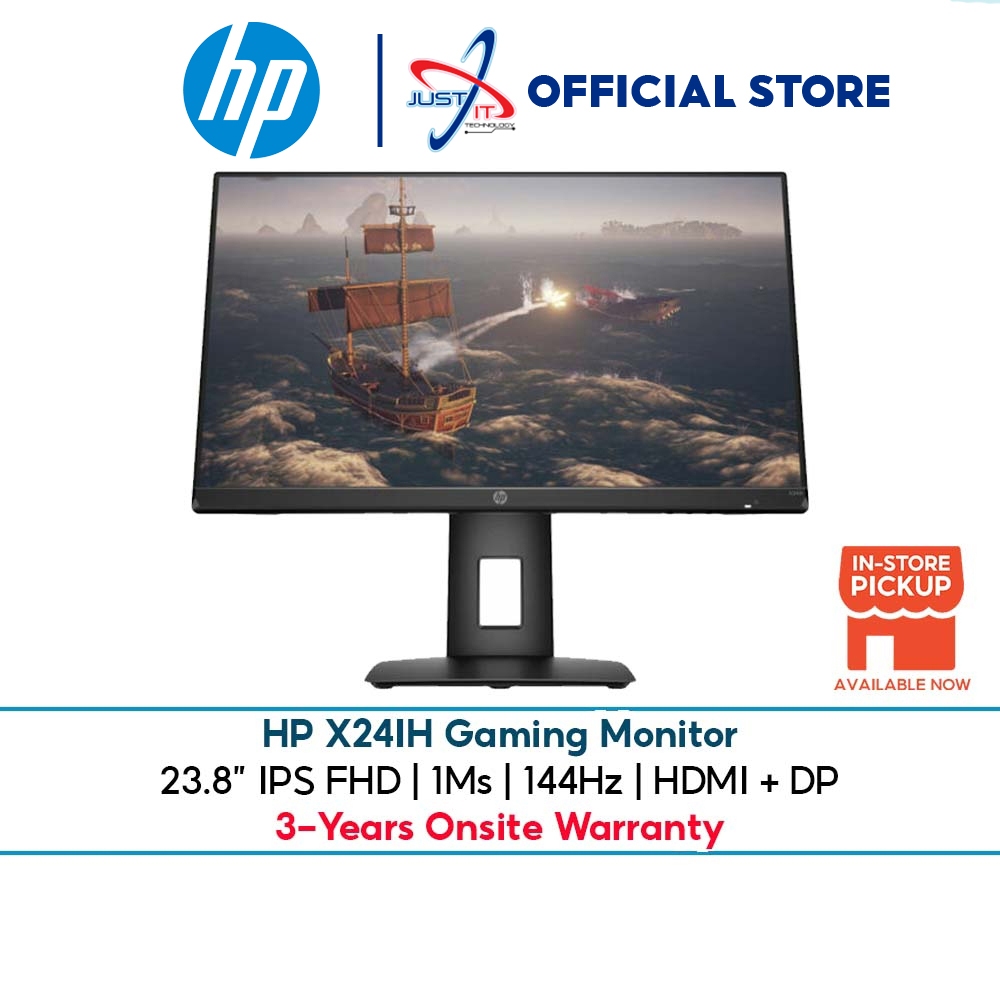 HP X24IH 24" 144Hz IPS FHD AMD FREESYNC GAMING MONITOR | Shopee Malaysia