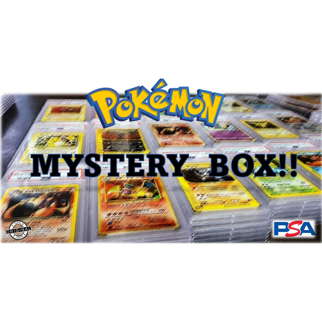 POKEMON TCG GRADED CARD MYSTERY BOX - !!!ONLY PSA GRADED!!! (At least PSA 9  MINT or 10 GEM MINT!) [SEASON 7 - May 2026] | Shopee Malaysia