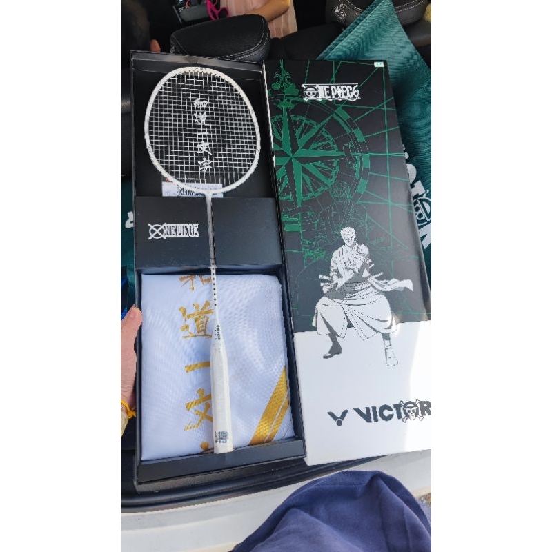 [100% ORIGINAL] VICTOR Badminton Racket One Piece Edition Auraspeed ...