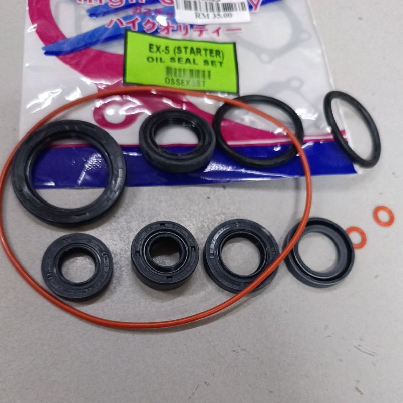 HONDA EX5 HP DREAM STARTER OIL SEAL SET ENGINE COMPLETE SET Shopee