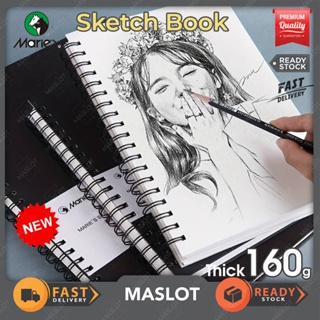 Sketch Book Drawing Art Paper Marker Pen Journal 50 Sheets Kertas Lukisan  Painting Sketchbook A4 纸绘画本 动漫手绘本