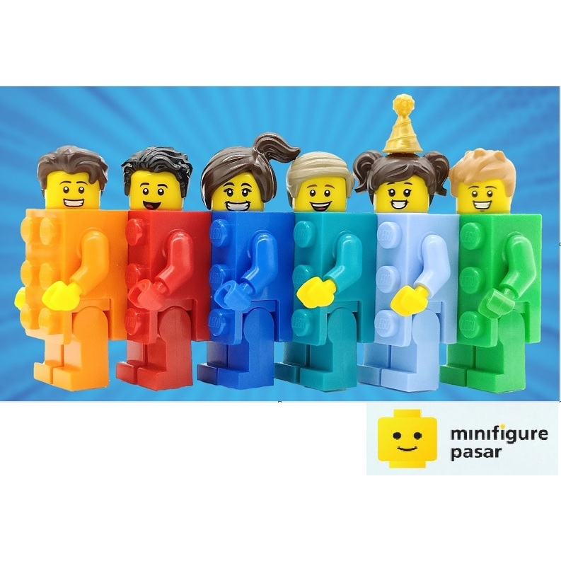 Lego best sale minifigures brick