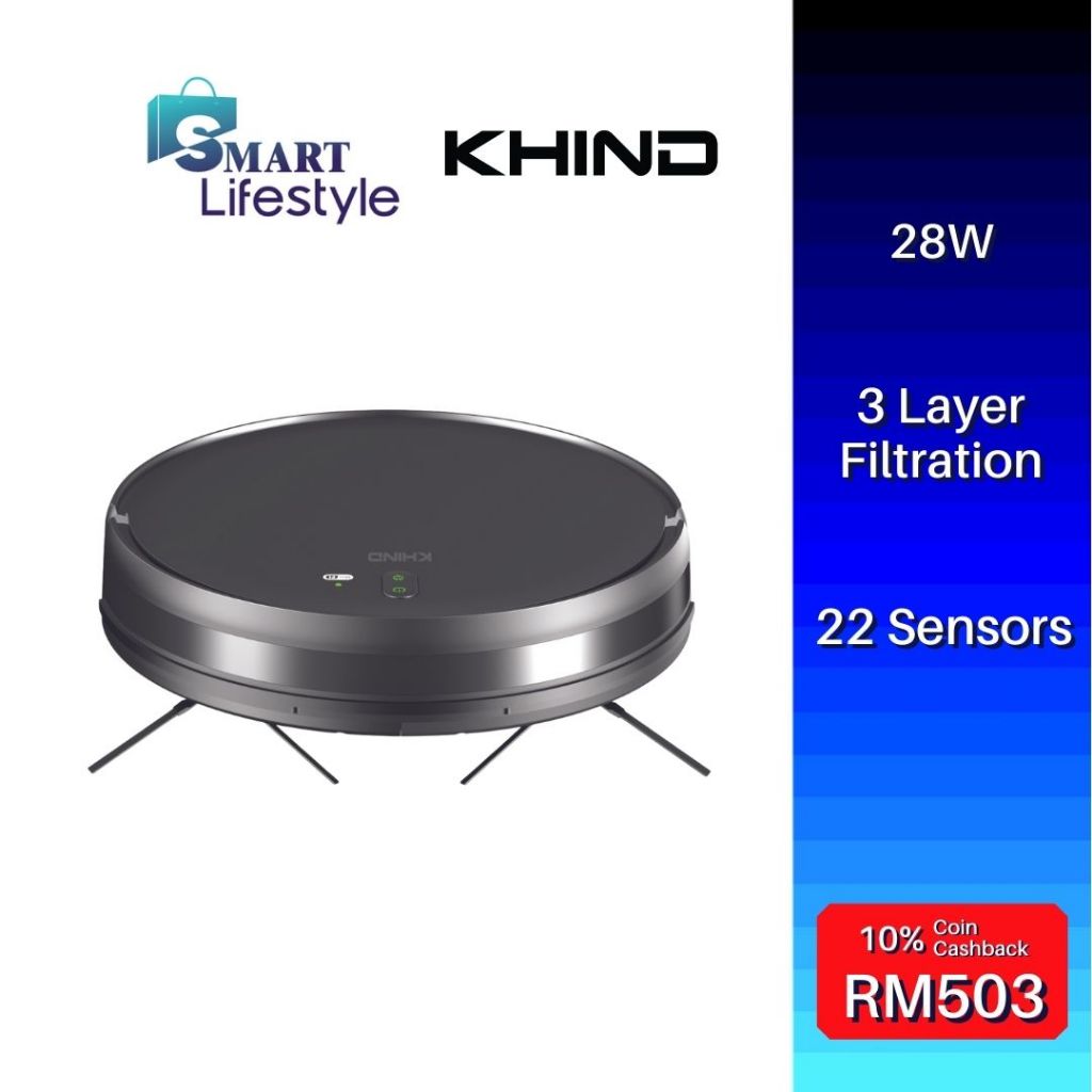 Khind Robotic Vacuum VC9E21 Shopee Malaysia