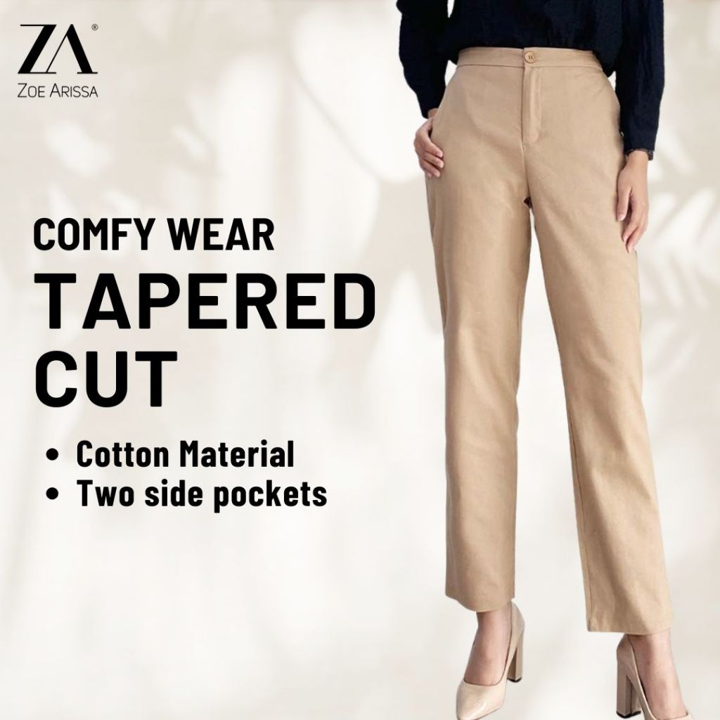 ZOE ARISSA SELUAR MUSLIMAH WOMEN PANTS STRAIGHT CUT Seluar Slack