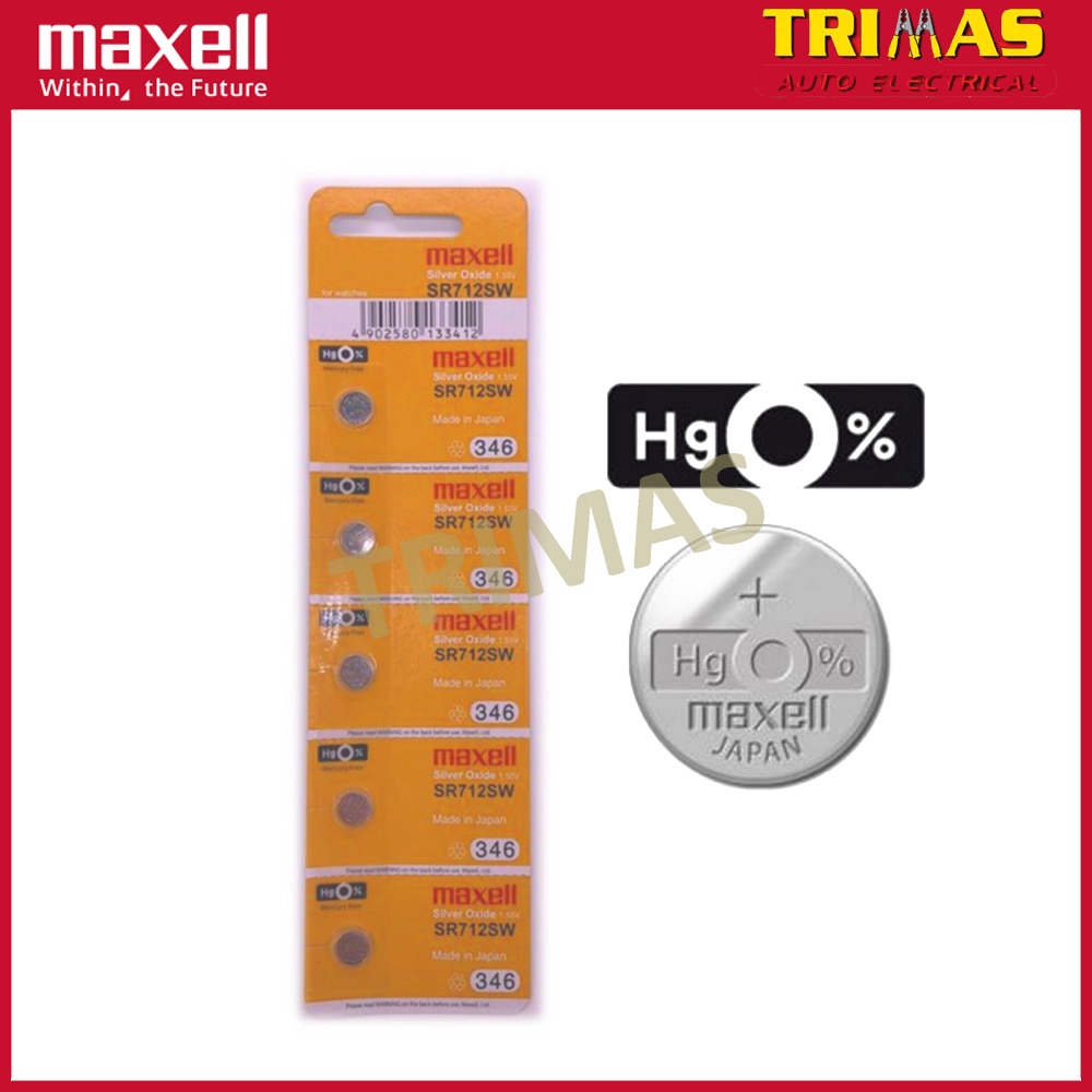 TRIMAS Original Maxell SR626SW SR621SW SR616SW SR521SW SR716SW SR721SW  SR726SW SR920SW SR927SW SR936SW Watch Battery Jam | Shopee Malaysia