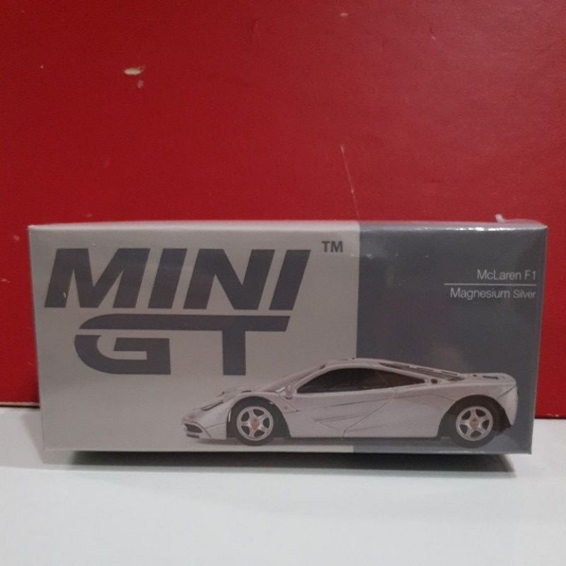 Mini GT 1/64 Die Cast McLAREN F1 Model Car - SILVER 