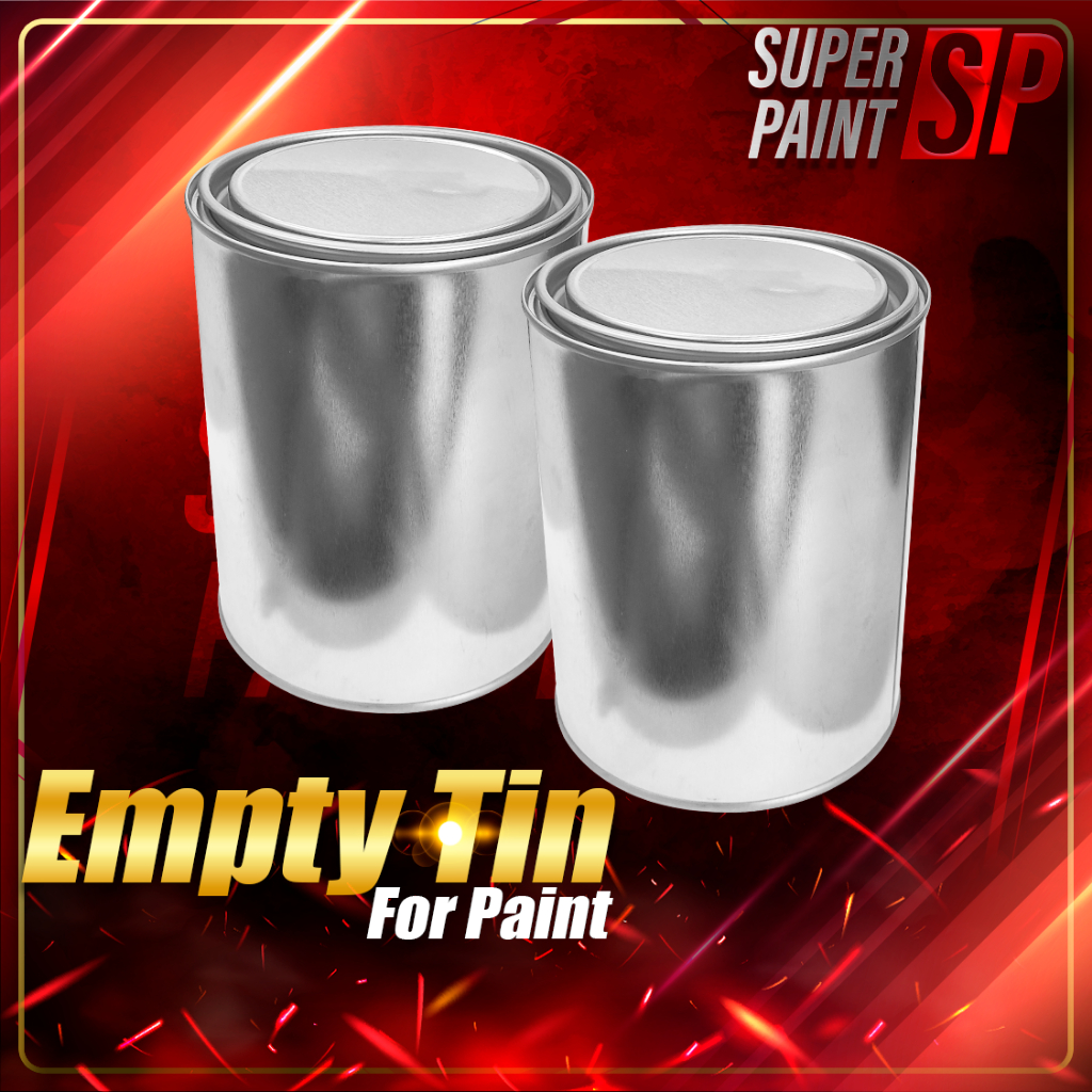 1 Liter Empty Tin/Empty Metal Paint Can For Mixing Paint/Empty Round