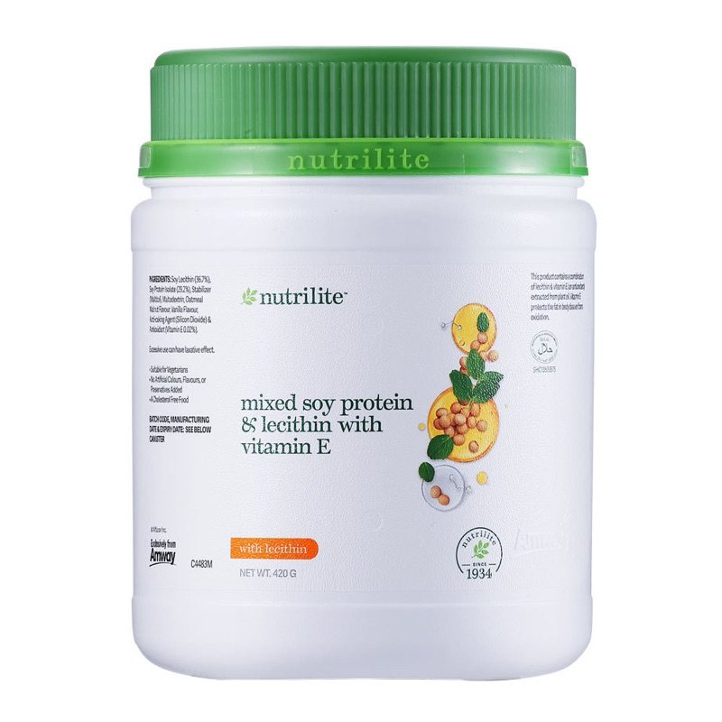 Nutrilite Mixed Soy Protein & Lecithin With Vitamin E Shopee Malaysia