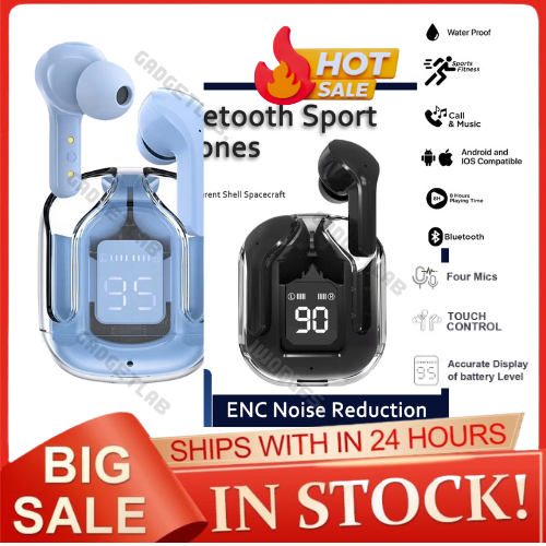 TWS AIR31 Earbuds Fingerprint Touch Bluetooth Earphones