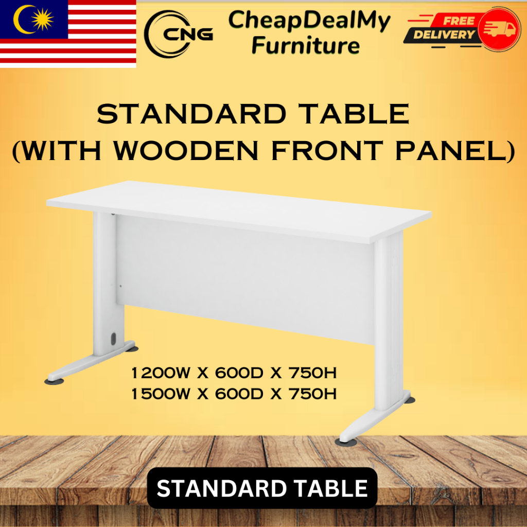 cheapdeal-standard-table-width-of-1500mm-with-wooden-front-panel