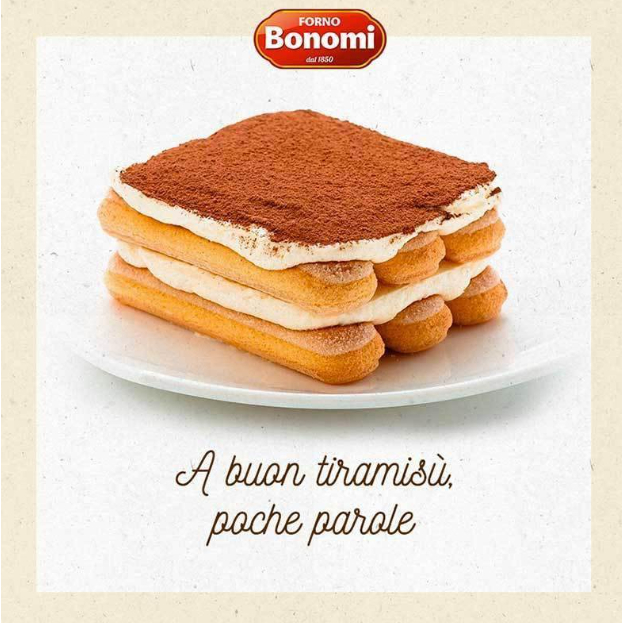 Bonomi Lady Finger Biscuits 400gm (100gm x 4packs) (Tiramisu) Shopee