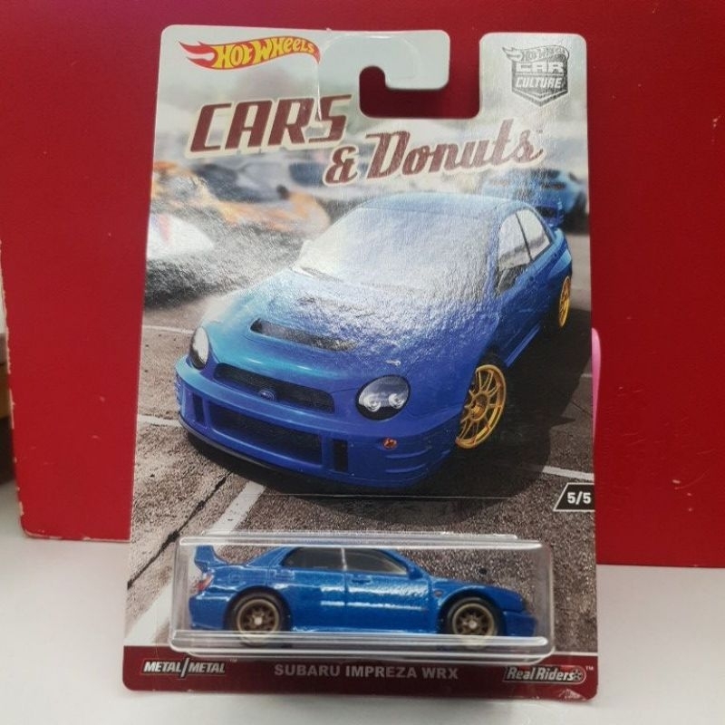 Hot Wheels Cars & Donuts Car Culture Subaru Impreza WRX Shopee Malaysia