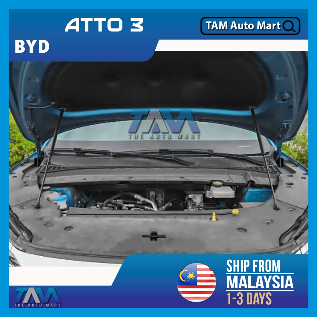 BYD Atto 3 2022 2023 Front Hydraulic Hood Gas