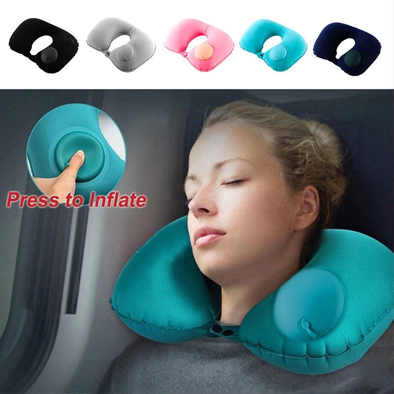 Memory Foam Headrest Pillow U Car Neck Travel Pillow Head Rest Neck ...