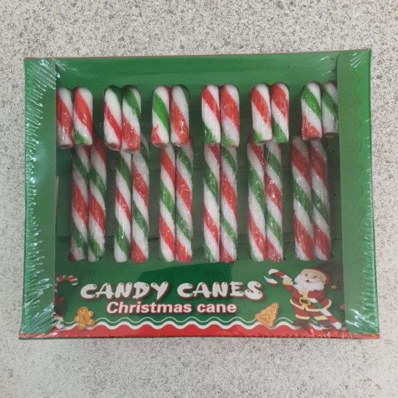 12g x 12pcs Candy Canes Christmas Cane Halal Shopee Malaysia