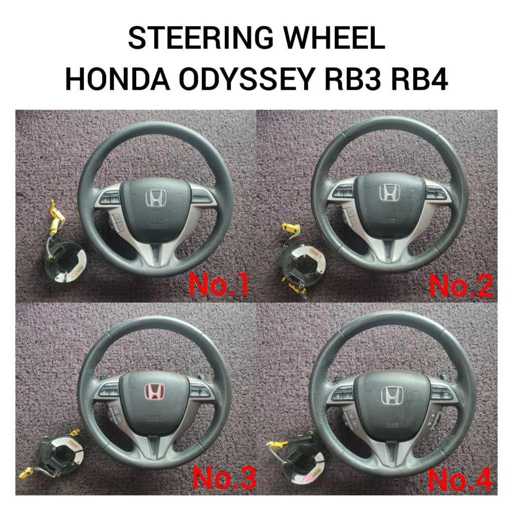 Steering Wheel Honda Odyssey RB3 RB4 & Clock Spring ( 10 Pin / 18 Pin