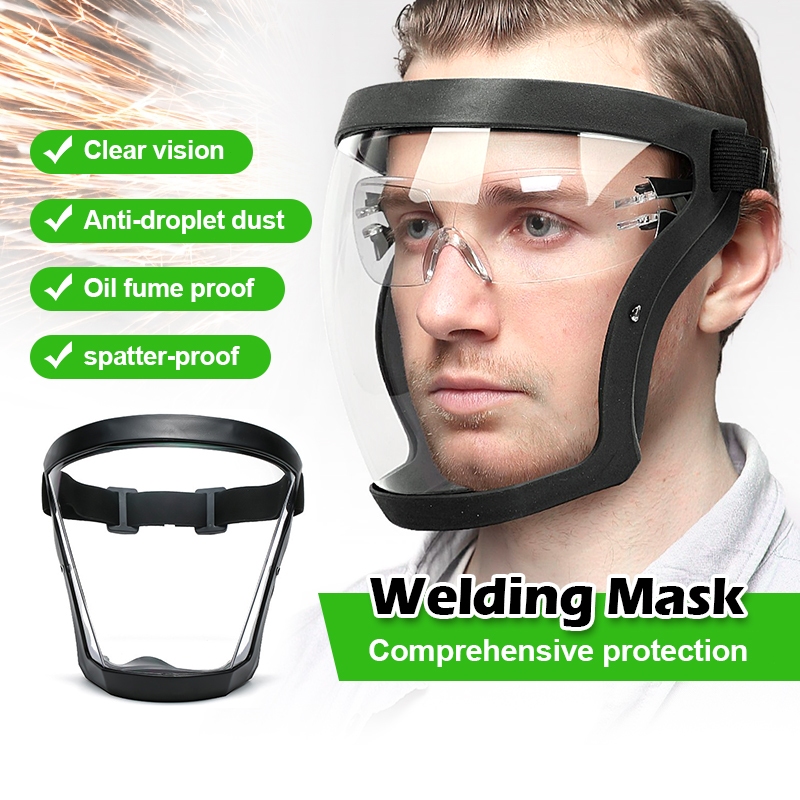 High Quality Active Shield Full Face Protective Shield Transparent Dust ...