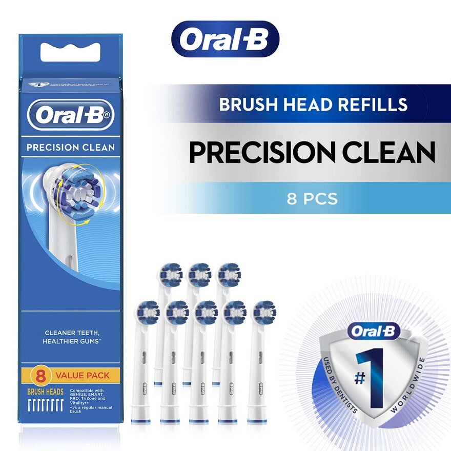 Oral-B Refill Precision Clean 8's | Shopee Malaysia