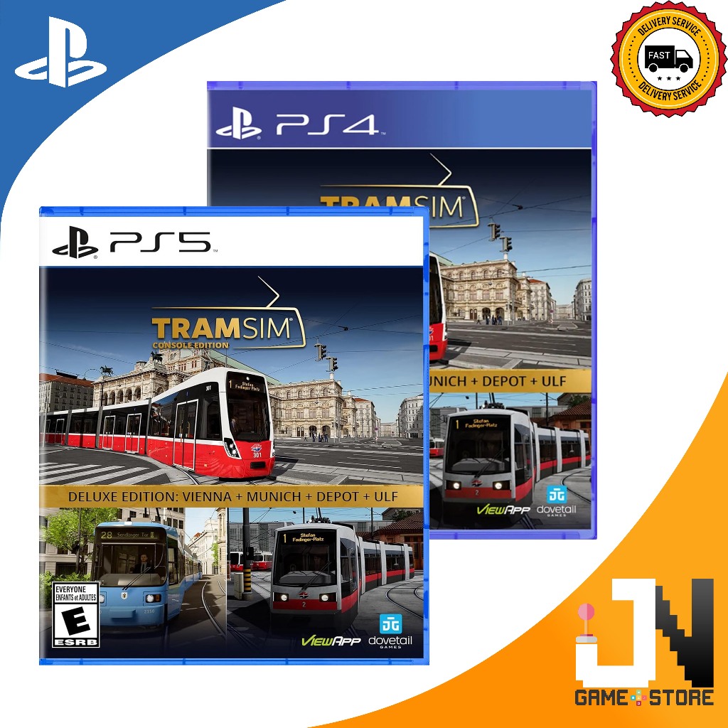 Dovetail Games Simulator Jeu Vidéo - Dovetail Games - Tram Sim Deluxe - PS5 - Simulation De Conduite - Blu-Ray - Jeux Vidéo Ps5 Console Pre Order