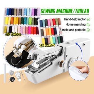 Handy Stitch Mini Sewing Machine Cordless Handheld Cloth Sewer / Mesin Jahit