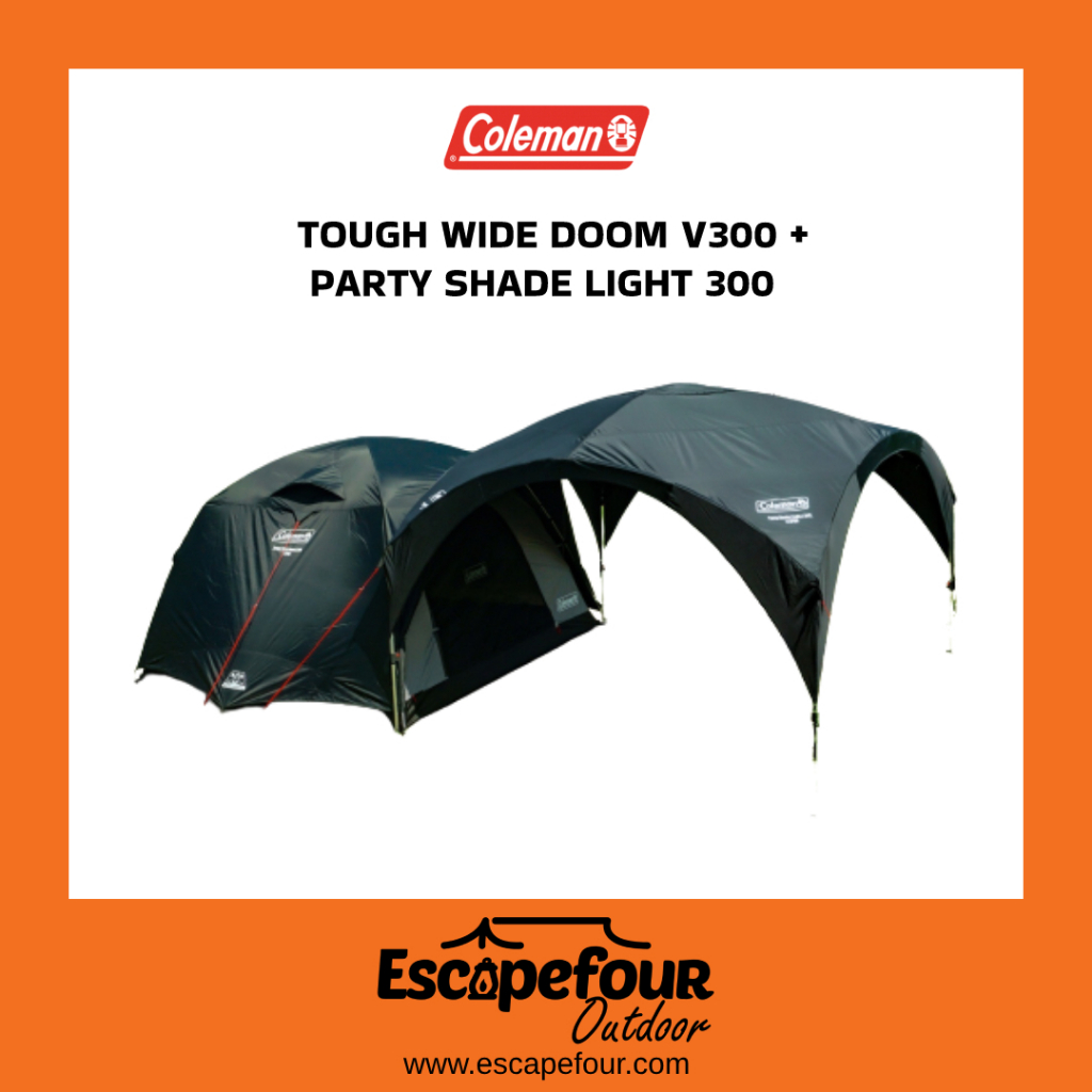 Coleman Tough Wide Dome 300 - YouTube