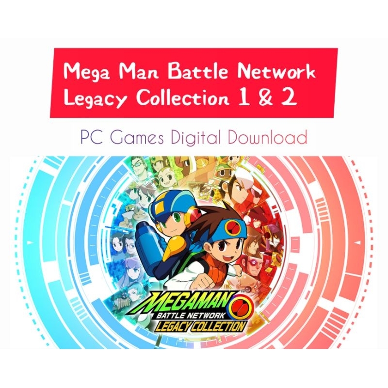 Mega Man Battle Network Legacy Collection Digital Download ( PC Games ...