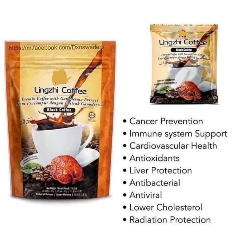 Lingzhi coffee sales