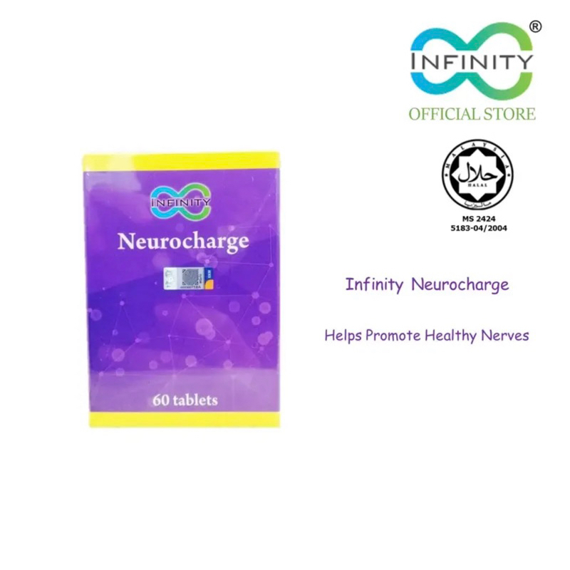 original 💯 hq Infinity Neurocharge (60 tablets) [Vitamin B1, B6, W B12