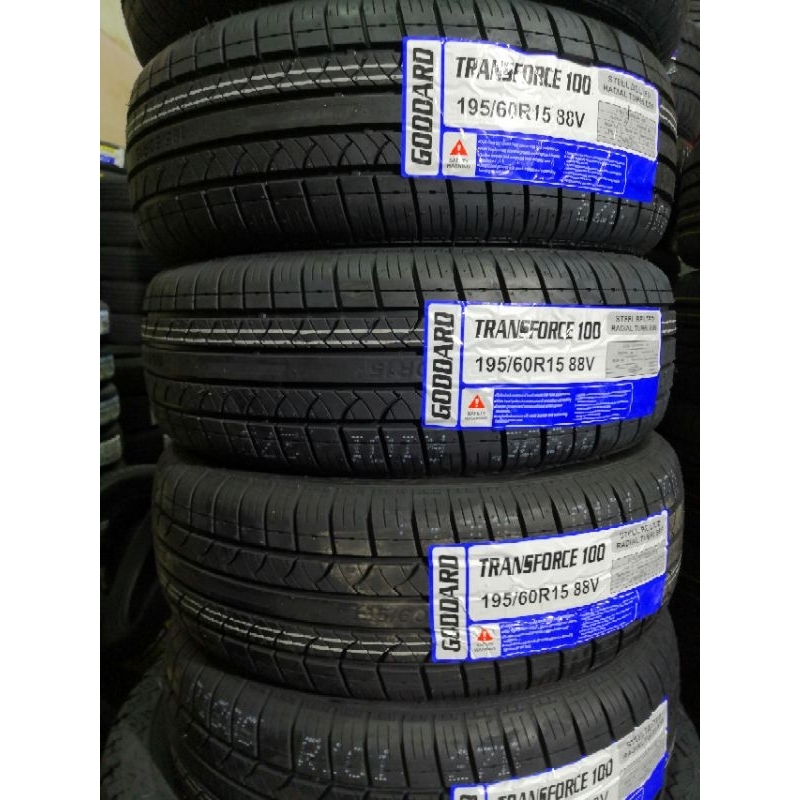 195/60/15 Goddard Transforce 100 Tyre Tayar | Shopee Malaysia