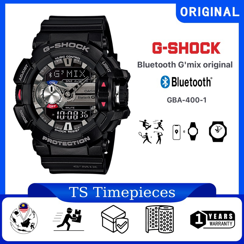 G shock discount gba 400 1a