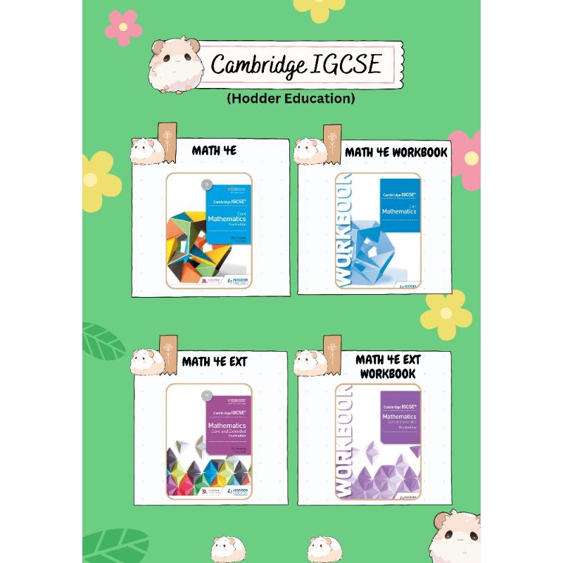 Cambridge IGCSE & O Level (Hodder Education): Mathematics