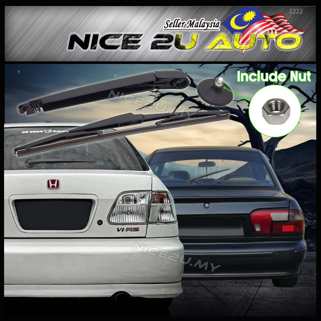 Universal Rear Glass Dummy Wiper Kereta Sedan Wira Saga Iswara Saga BLM