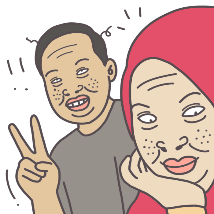 🤣 Lukisan Potret Lucu SIAP dlm 24JAM! I Ugly/Hodoh/Funny/Drawing ...