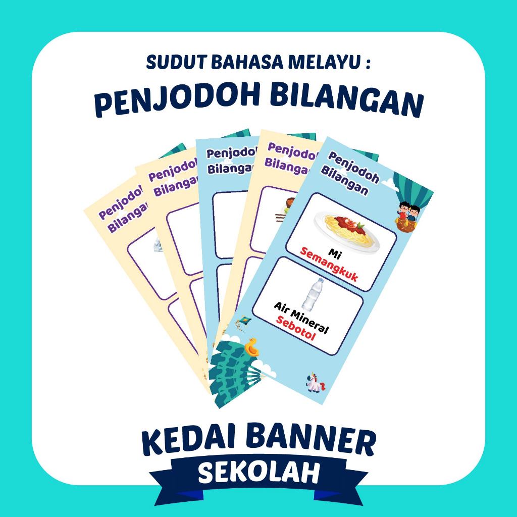 Poster Penjodoh Bilangan Peribahasa Melayu Bbm Bahasa Melayu Sudut Bahasa Melayu 