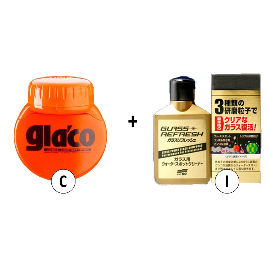 Soft99 Glaco Series Ultra Glaco/ Mirror Coat Zero / "W" Jet Strong ...
