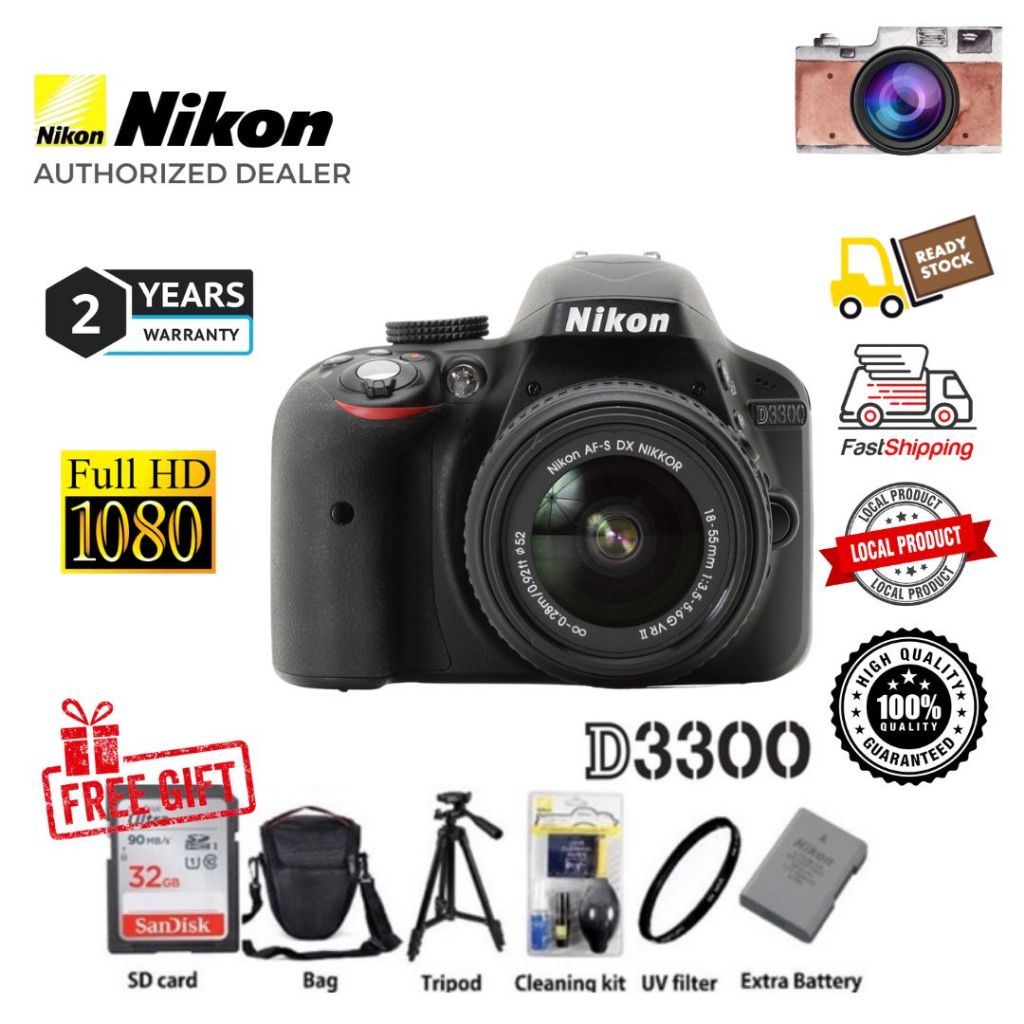 Nikon deals d3300 price