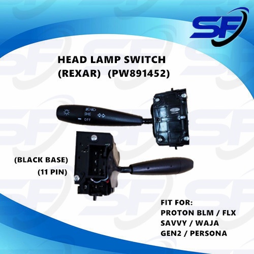 PROTON BLM BLM FLX SAVVY WAJA GEN2 PERSONA HEAD LAMP SWITCH (REXAR) 11 ...