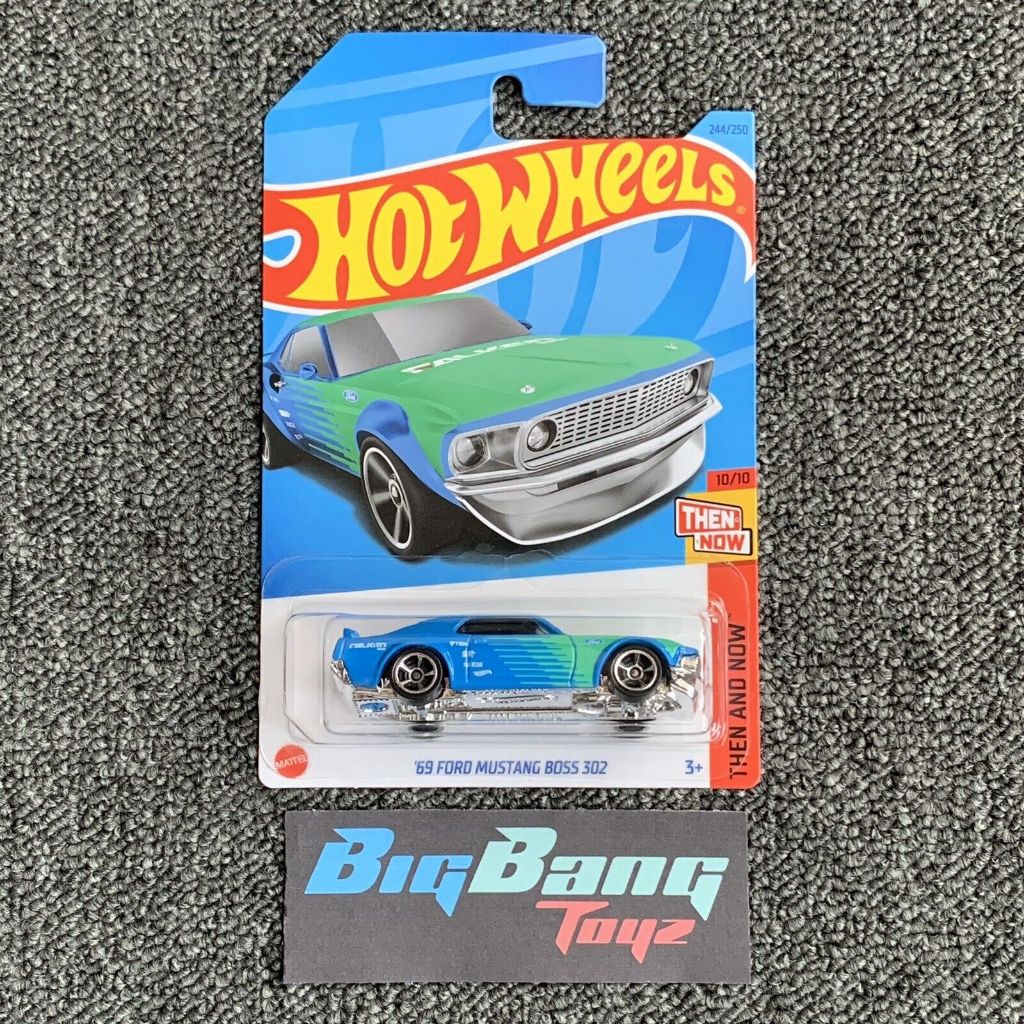 Hot wheels 69 ford mustang sales boss 302