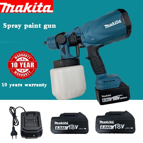 Makita Paint Spray Gun Cordless Electric Spray Gun Paint Sprayer 2000W