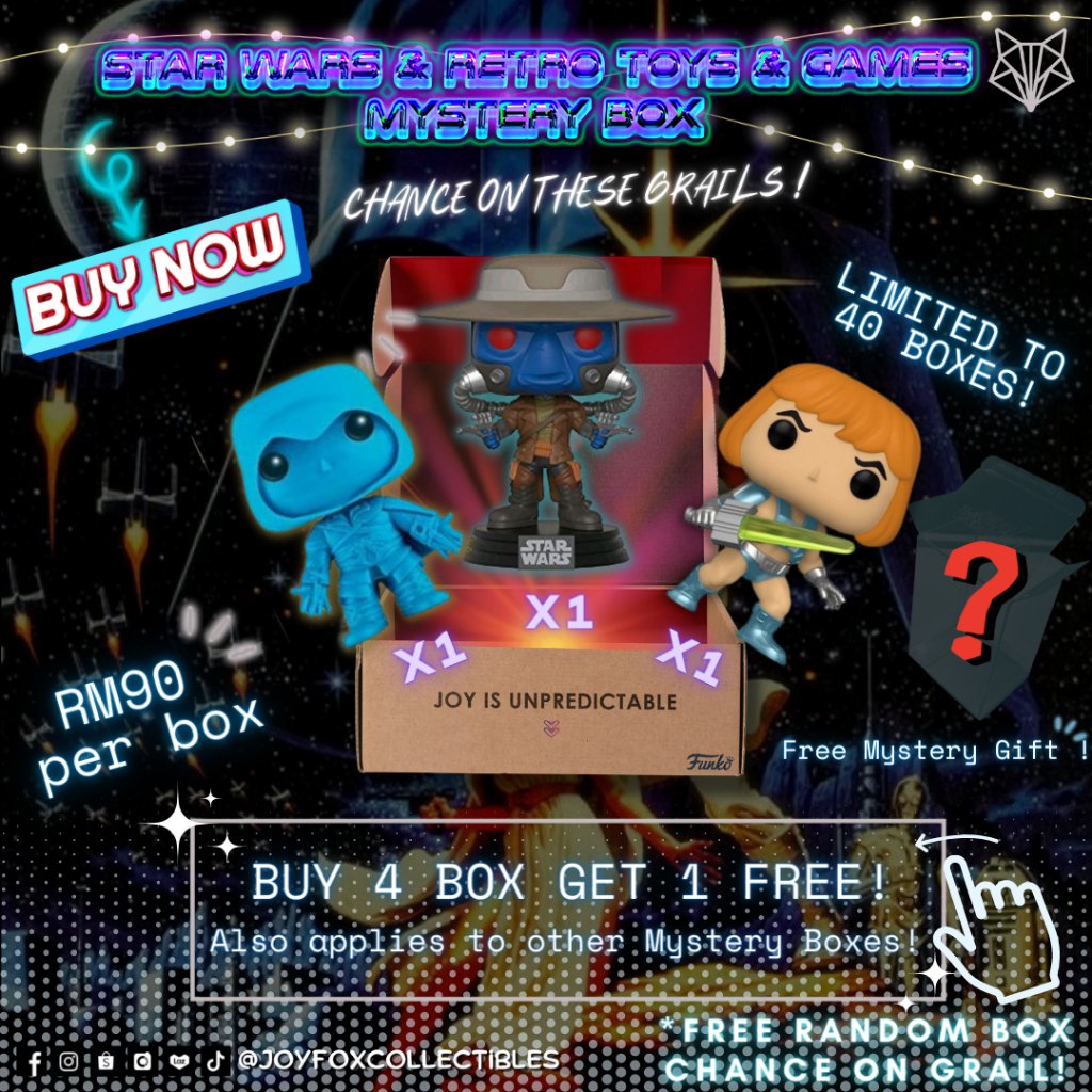 🦊[ Star Wars Game Retro Toys Themed ]🦊 Funko Mystery Box- The Joy Box  Star Wars Game Retro Toys 星球大战 游戏 复古玩具 Funko 盲盒 | Shopee Malaysia