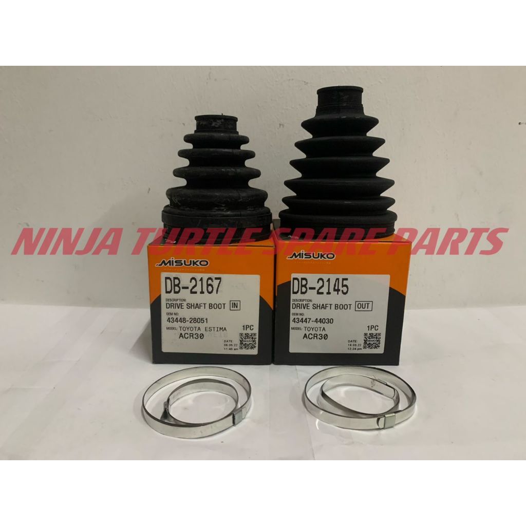 TOYOTA ESTIMA ACR30,ACR50 /VELLFIRE ANH10,ANH20 Drive Shaft Boot Cover ...