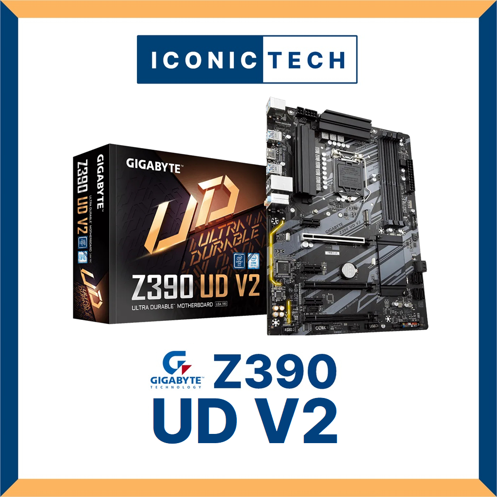 Gigabyte AORUS Z390 UD V2 LGA1151 INTEL Z390 ATX MOTHERBOARD (100% ...
