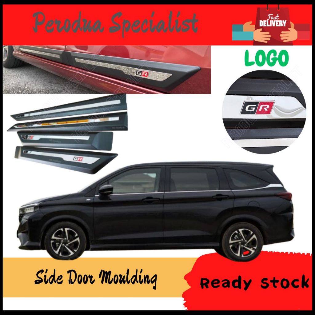 Perodua Alza 2022 / Toyota Veloz Side Door Moulding Door Cladding