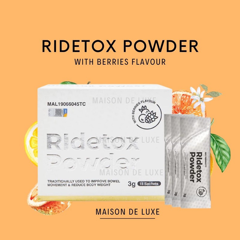 [RIZALMAN AUTHENTIC] Ridetox Powder | Shopee Malaysia
