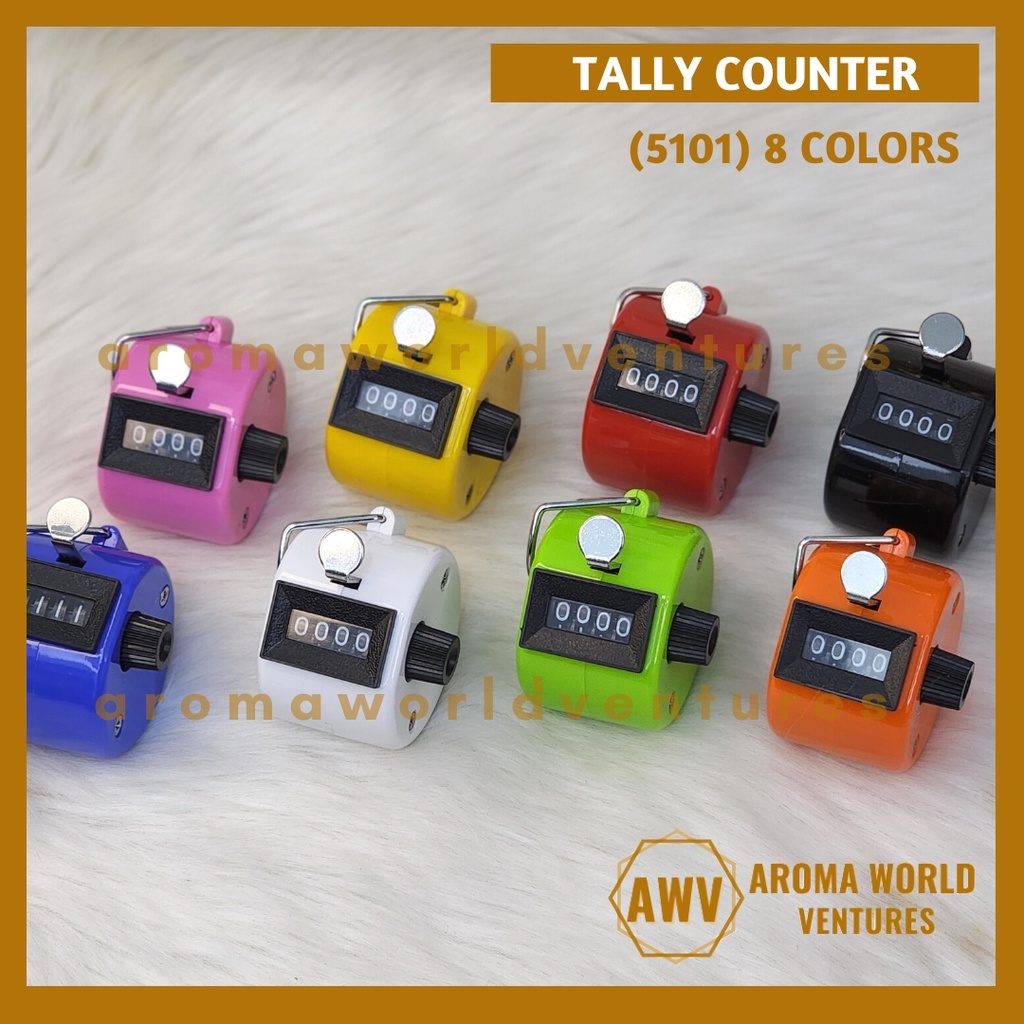 8 Colours Tasbih Zikir Analog / Hand Tally Counter Islamic Muslim ...