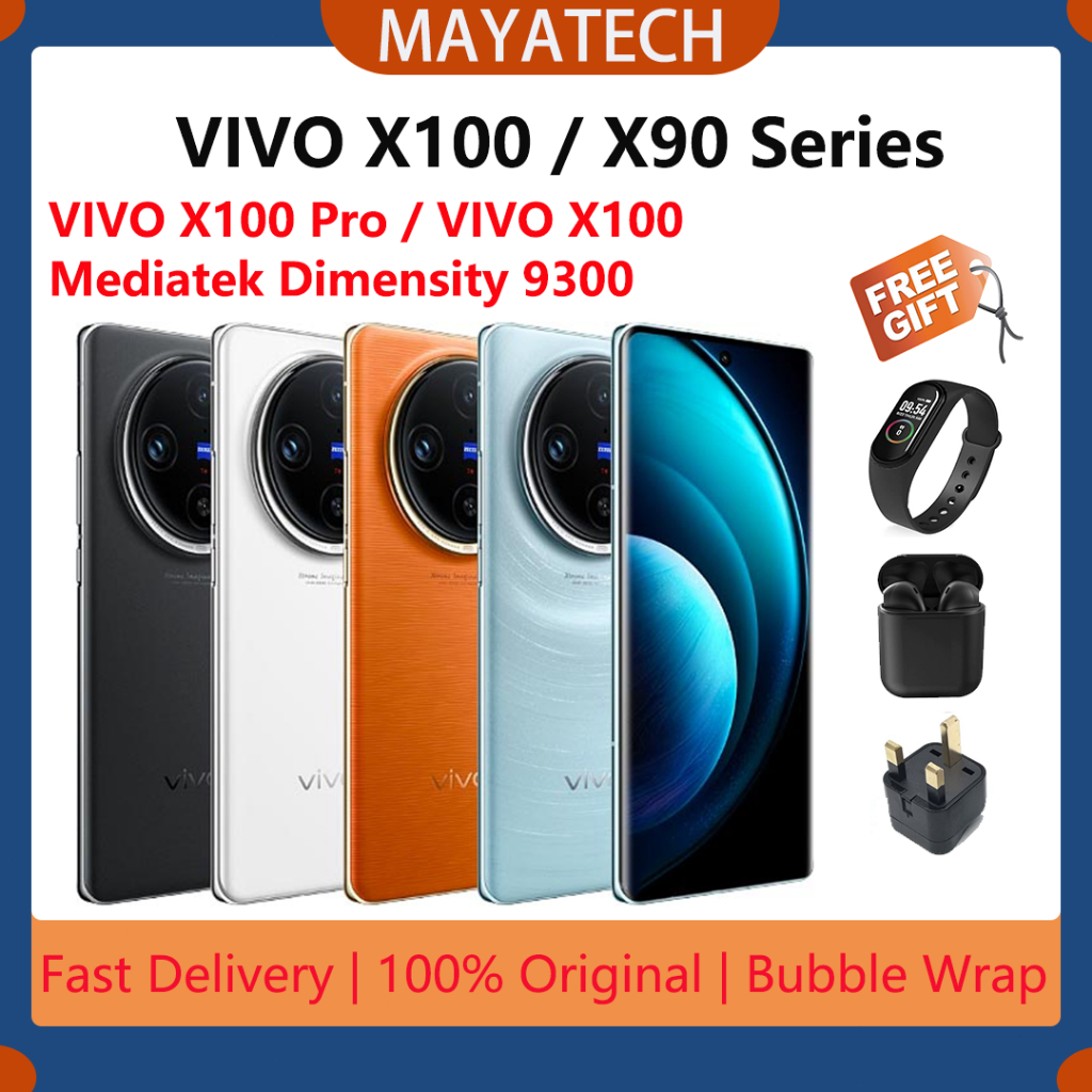 Vivo X100 Pro 5G Cell phone 6.78 120Hz Octa Core Dimensity9300 5400mAh  100W Wired charging 50W wireless 50MP Rear Camera NFC