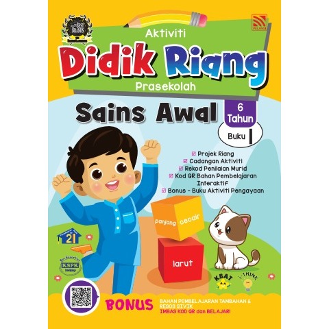 (DL) AKTIVITI DIDIK RIANG PRASEKOLAH SAINS AWAL BUKU 1& 2 TAHUN 6 ...