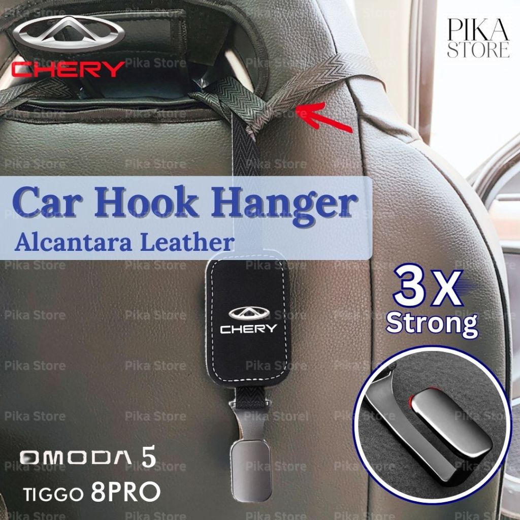 Chery Car Hanger Hook Car Hook Holder Back Seat Adjustable Penggantung