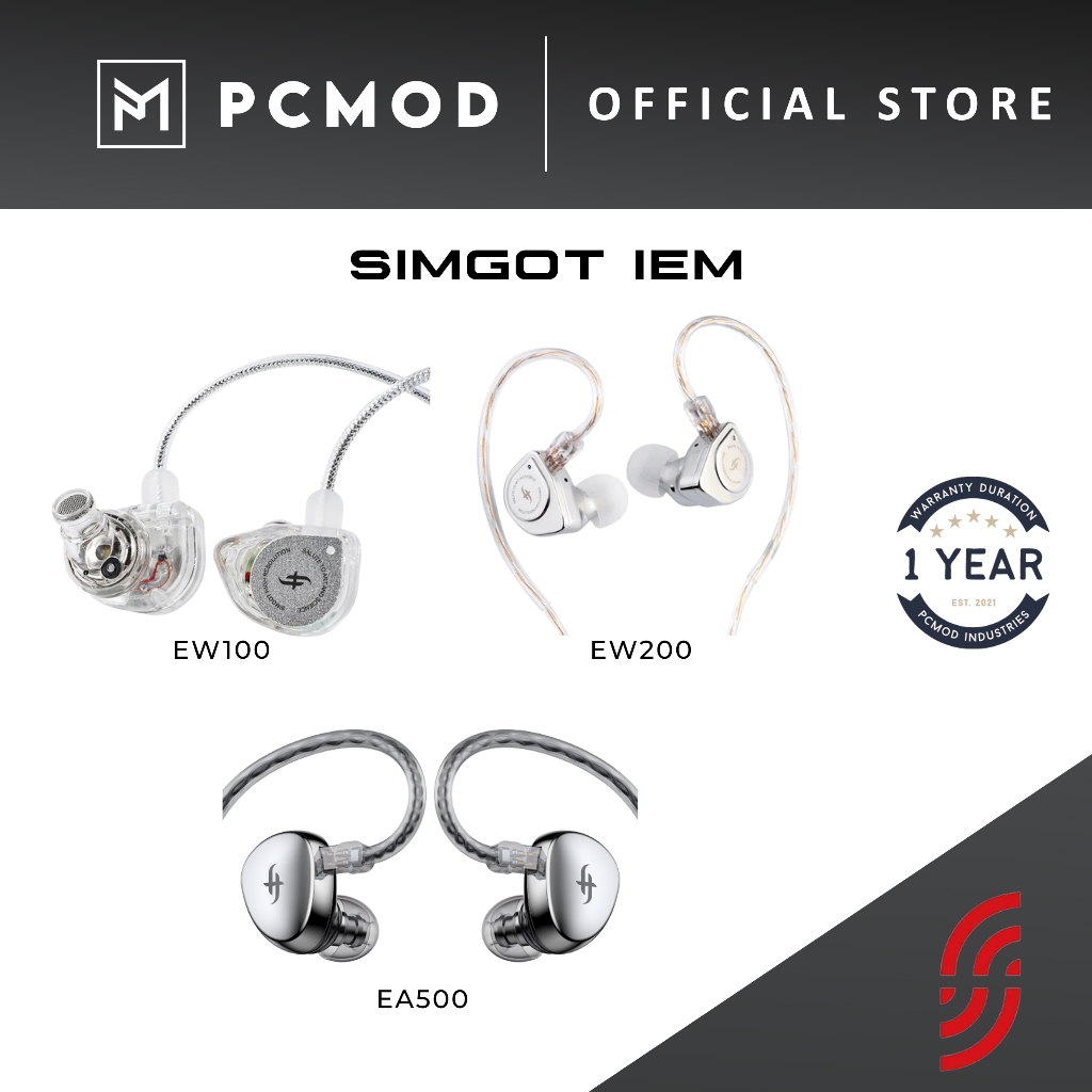 SIMGOT IEM | EW100 , EW200 , EA500 | In-Ear Monitor , Replaceable Ear ...